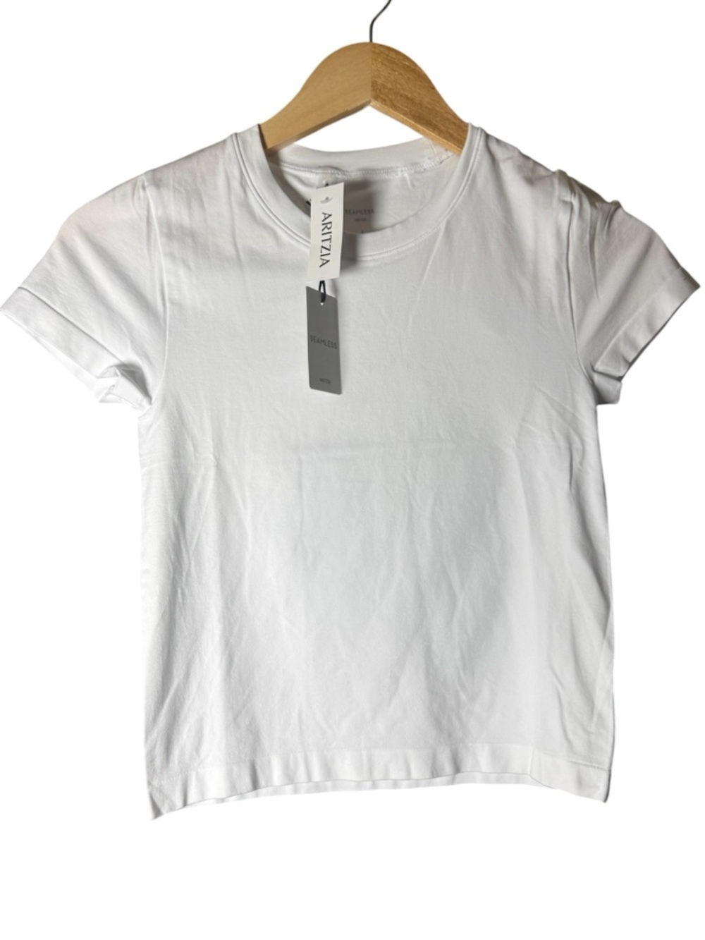 Aritzia Seamless Willow Top White Size Small, NWT - Picture 4 of 5
